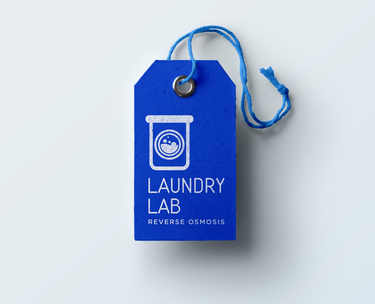 Laundry Lab Logo Design Pixel and Code