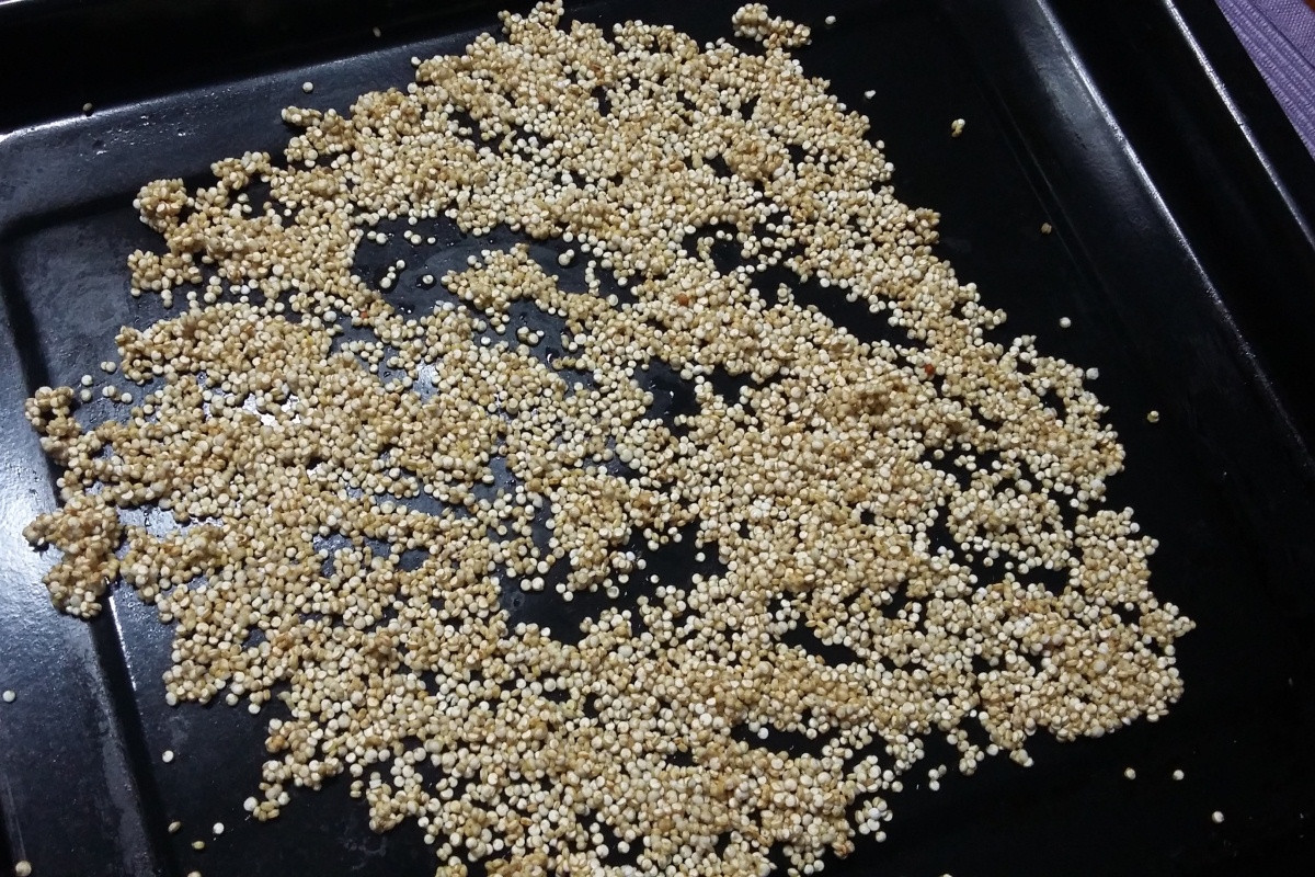 Cómo hacer quinoa pop cookcina