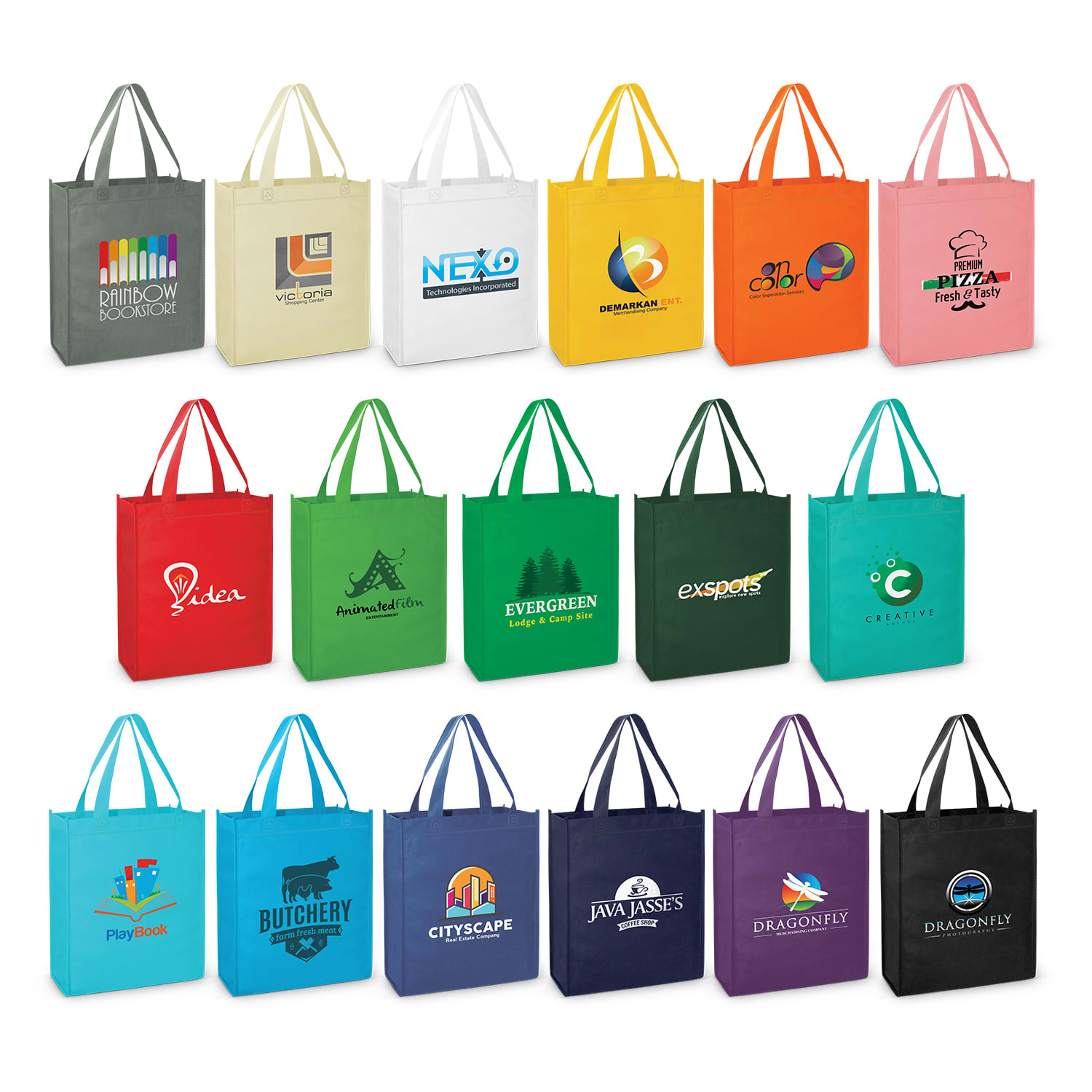 Kira A4 Tote Bag Branded Tote Bag Printed Tote Bag NZ Trends