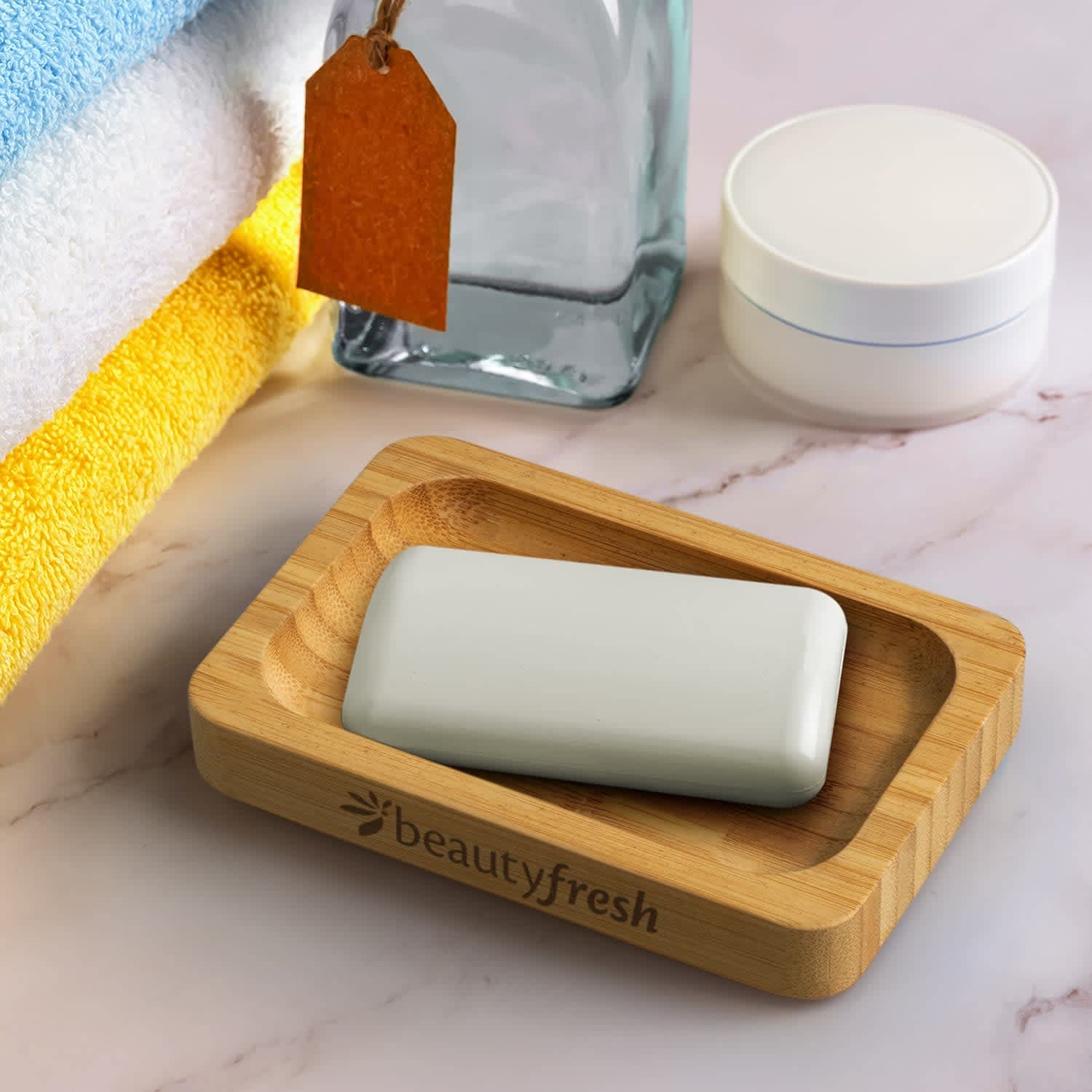 Bamboo Soap Holder Modern Promotions