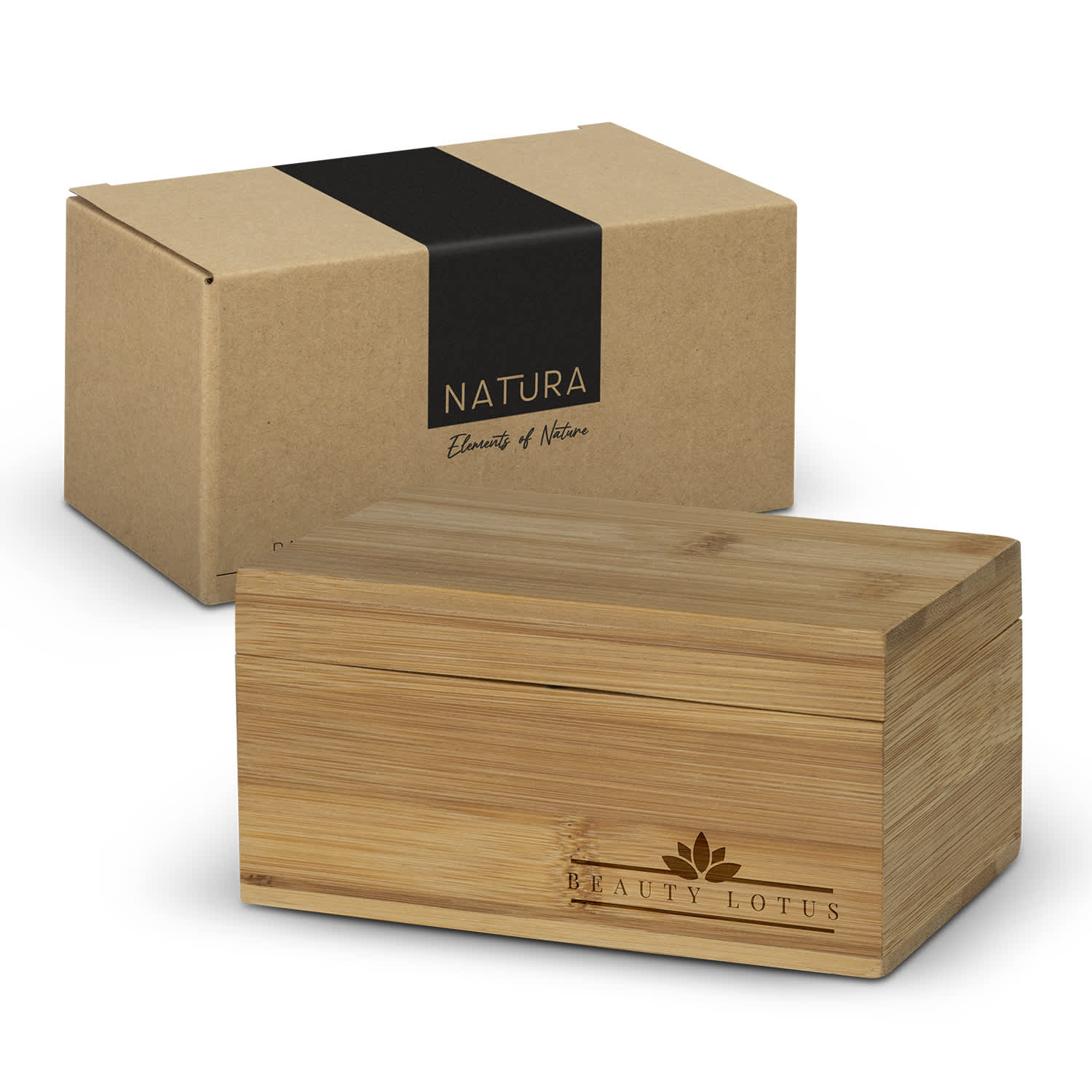 Bamboo Tea Box Customised Tea Box Customised Gifts NZ Corporate