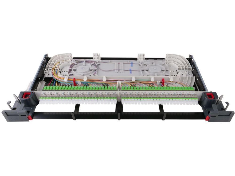 PRIMEFiber Termination Unit (FTU), Left, Single Fiber, Crimp splice protection eCatalog