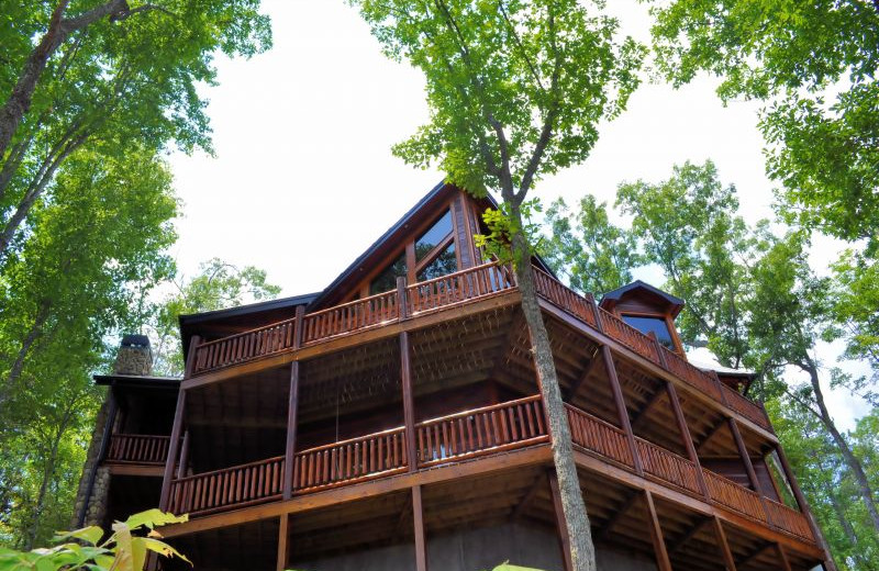 Blue Ridge Vacation Rentals Cabin Unique Lake and Long Range