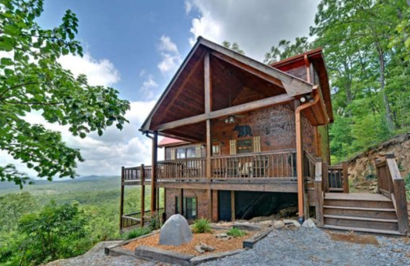 Blue Ridge Vacation Rentals Cabin Long Range Mountain Views from