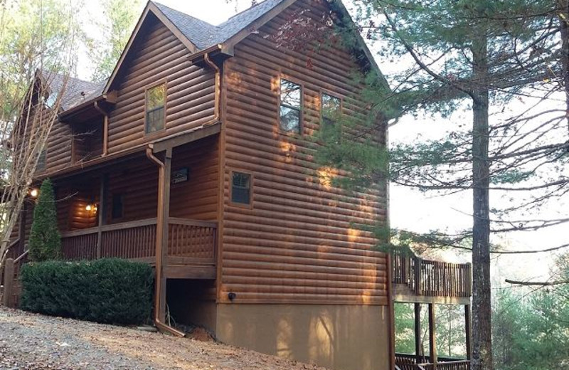 Mineral Bluff Vacation Rentals Cabin Enjoy the sunrise from the