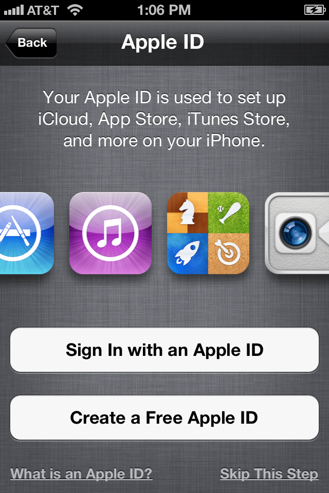 iCloud setup with different iTunes and MobileMe Accounts