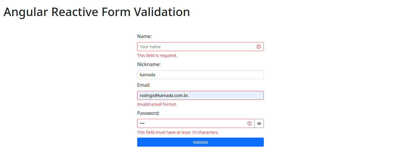 angularreactiveformvalidation Codesandbox