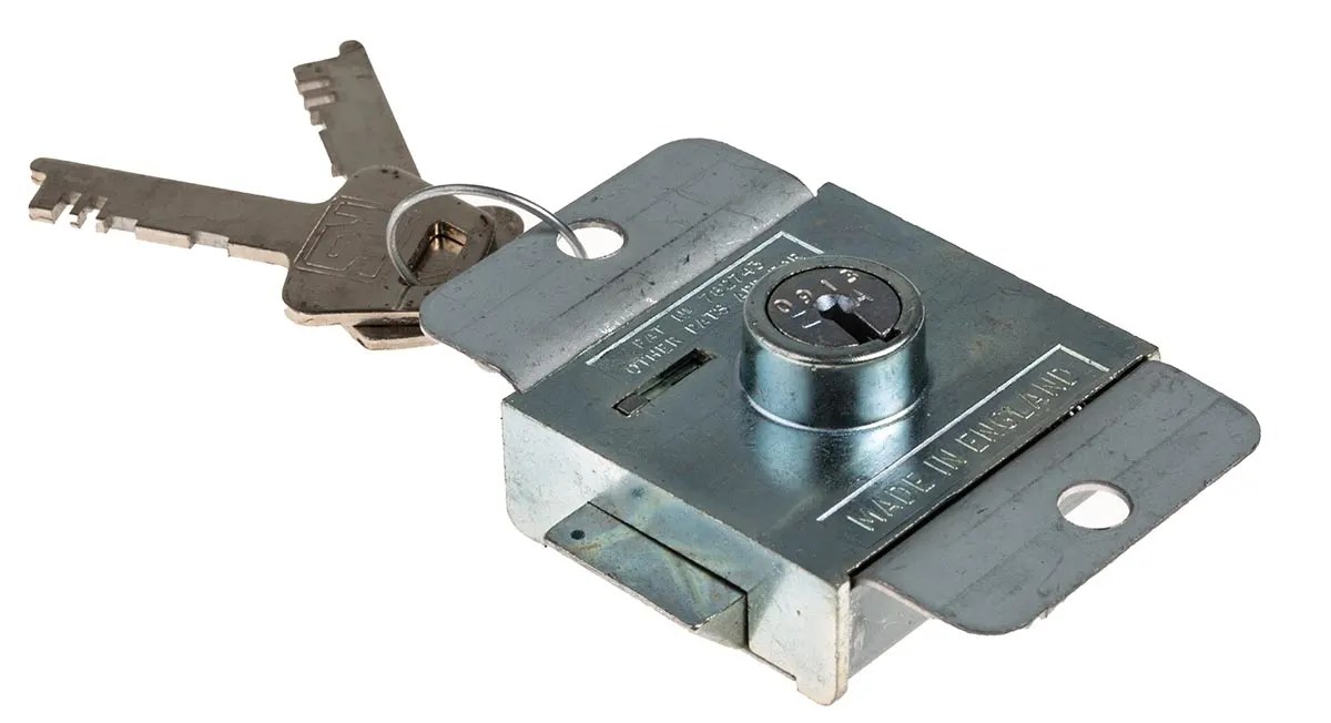 Home Security Locks Garage Door Security Bolt Burglar Lock TWO Internal