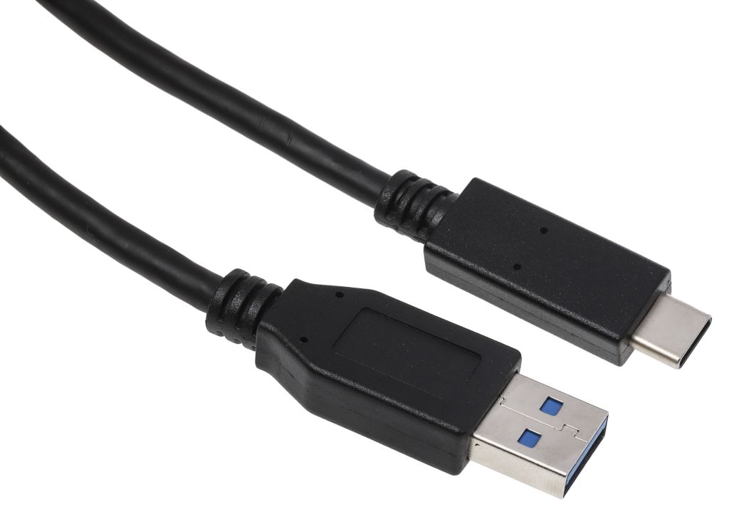 RS PRO Male USB A to Male USB C Cable, USB 3.0, USB 3.1, 2m RS