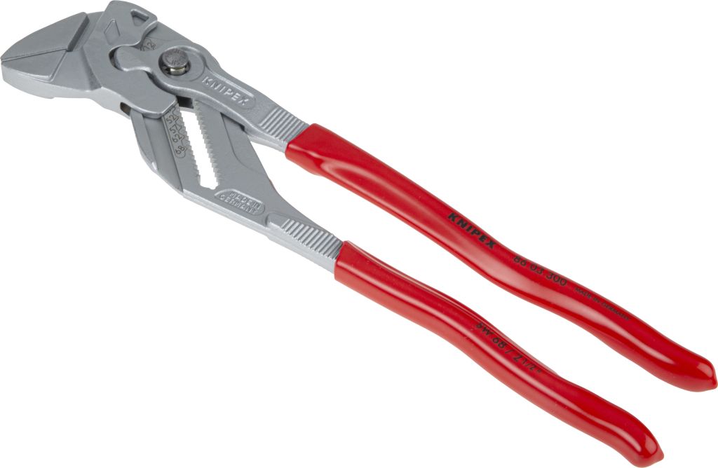 Knipex Pliers Wrench, 300.0 mm Overall Length, 60mm Max Jaw Capacity