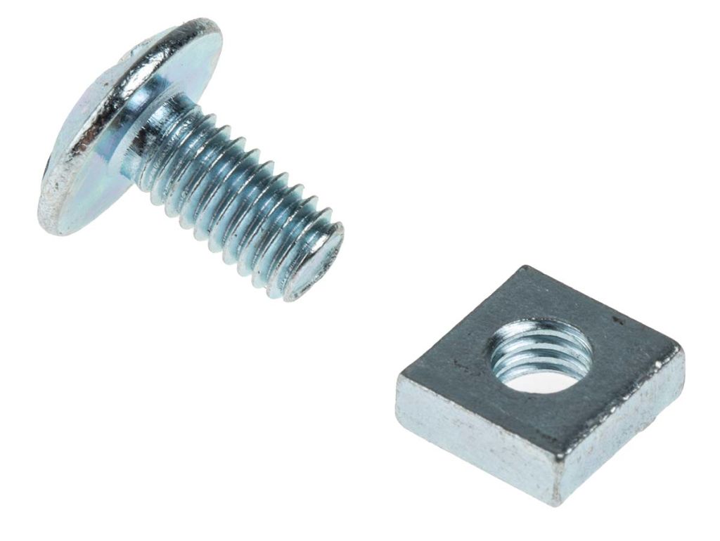 Bright Zinc Plated Steel Roofing Bolt, M6 x 12mm RS Components Vietnam