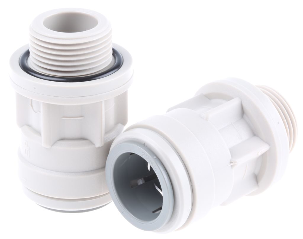 JG Speedfit Straight Adapter PVC Pipe Fitting, 22mm RS Components