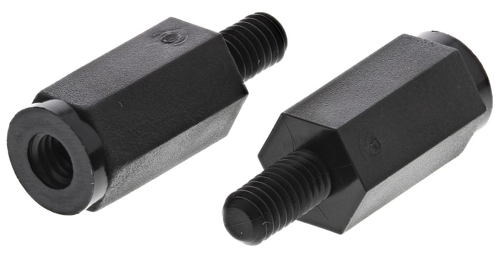 Richco Nylon Hex Standoff, Male/Female HTSNM41582, 15mm, M4 RS