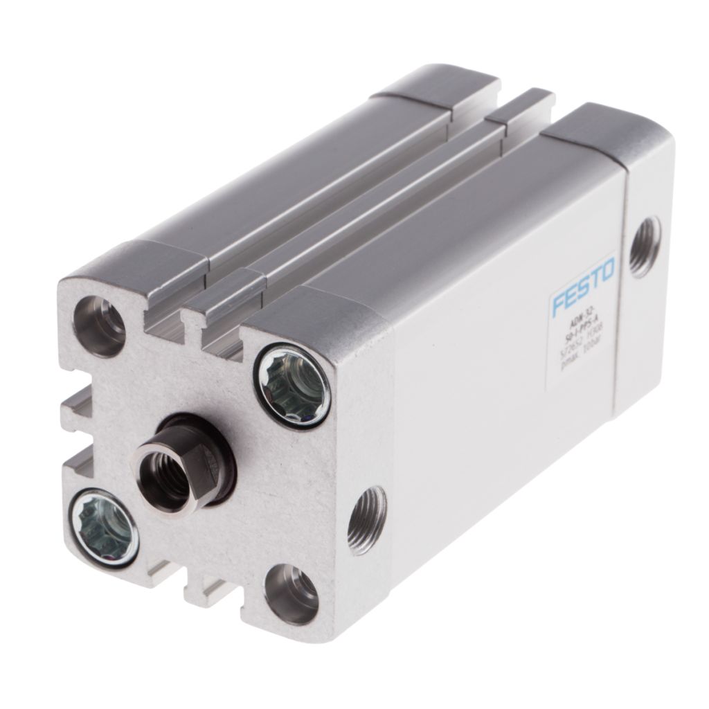 Festo Pneumatic Cylinder 32mm Bore, 50mm Stroke, ADN Series, Double