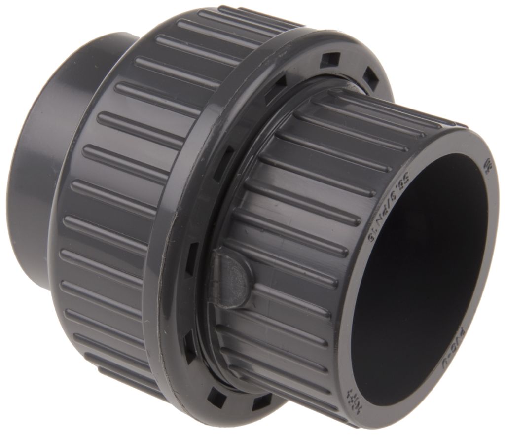 Fischer Straight Union PVC Pipe Fitting, 50mm RS Components Vietnam