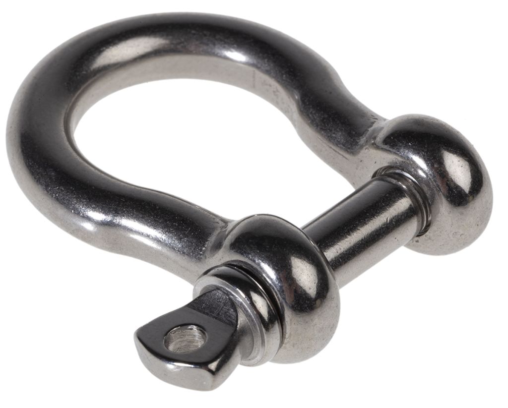 RS PRO Bow Shackle, Stainless Steel, 0.3t RS Components Vietnam