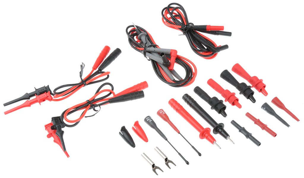 Fluke Multimeter Leads TL81A Electronic Test Lead Kit, CAT II 300V RS