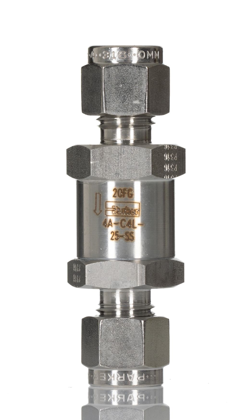 Parker Process Check Valve 4AC4L25SS RS Components Vietnam