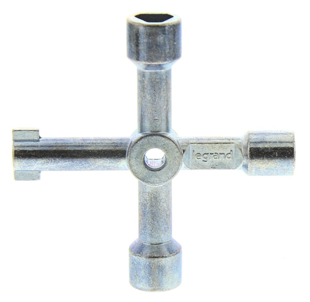 Legrand Multihead Cross Key for use with Atlantic Enclosure, Marina