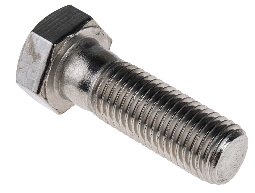 Plain Stainless Steel, Hex Bolt, M16 x 50mm RS Components Vietnam