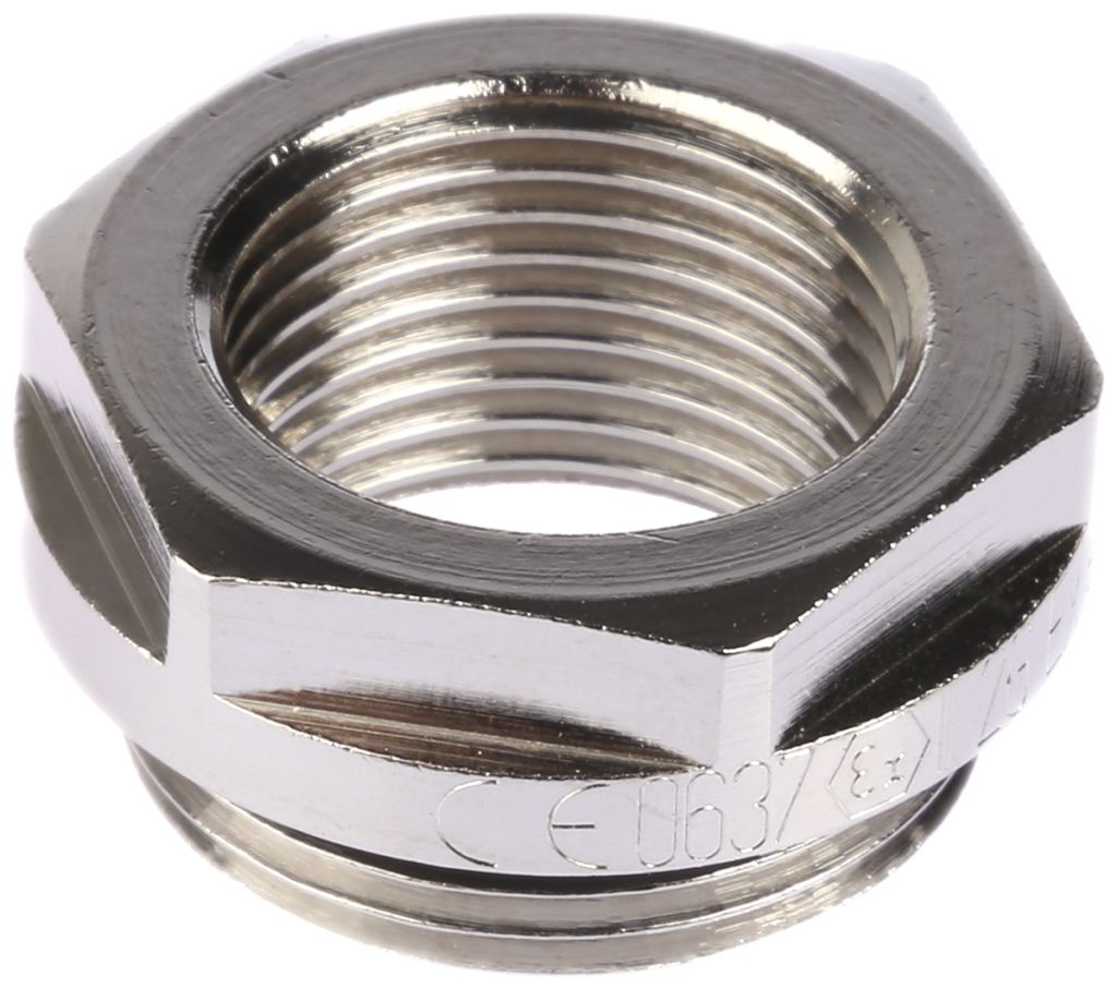 Lapp M25 → M20 Cable Gland Adaptor, Nickel Plated Brass, IP68 RS