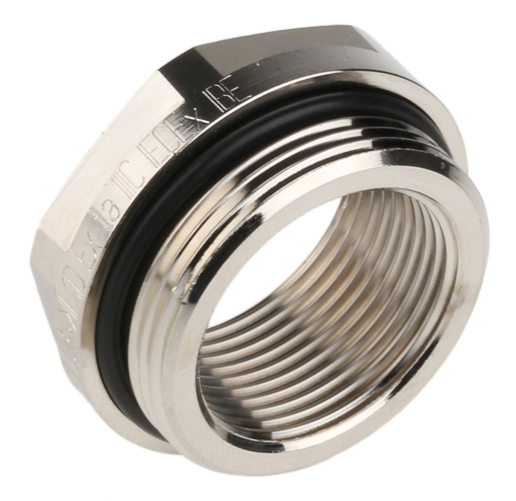 Lapp M32 → M25 Cable Gland Adaptor, Nickel Plated Brass, IP68 RS