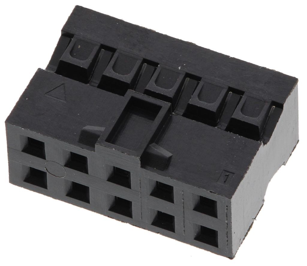 Amphenol FCI, Minitek Connector Housing, 2mm Pitch, 10 Way, 2 Row RS