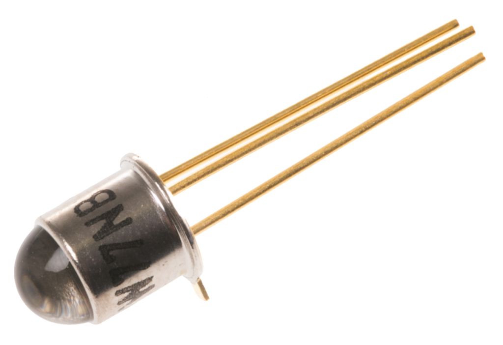 BPW77NB Vishay, 20 ° IR + Visible Light Phototransistor, Through Hole 3