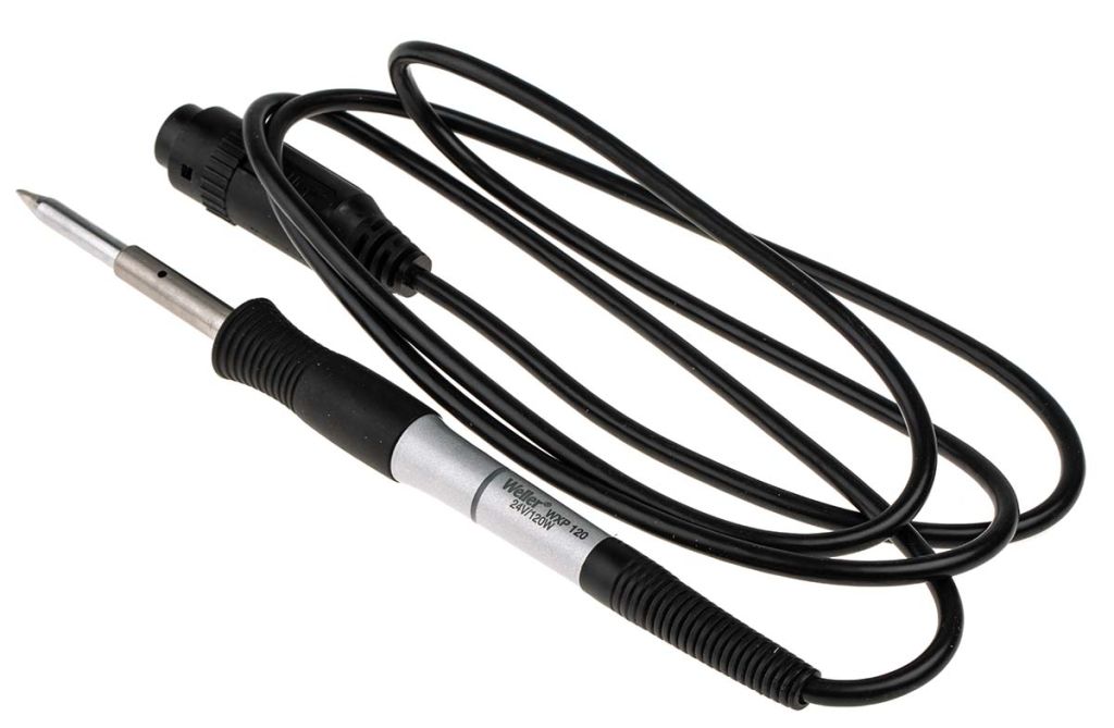 Weller Electric Soldering Iron, 24V, 120W, for use with WX1, WX2
