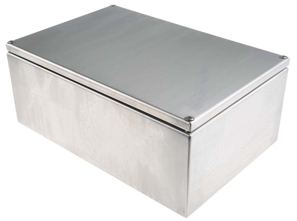 RS PRO 304 Stainless Steel, Terminal Box, IP66, 120mm x 200 mm x 300 mm RS Components Vietnam