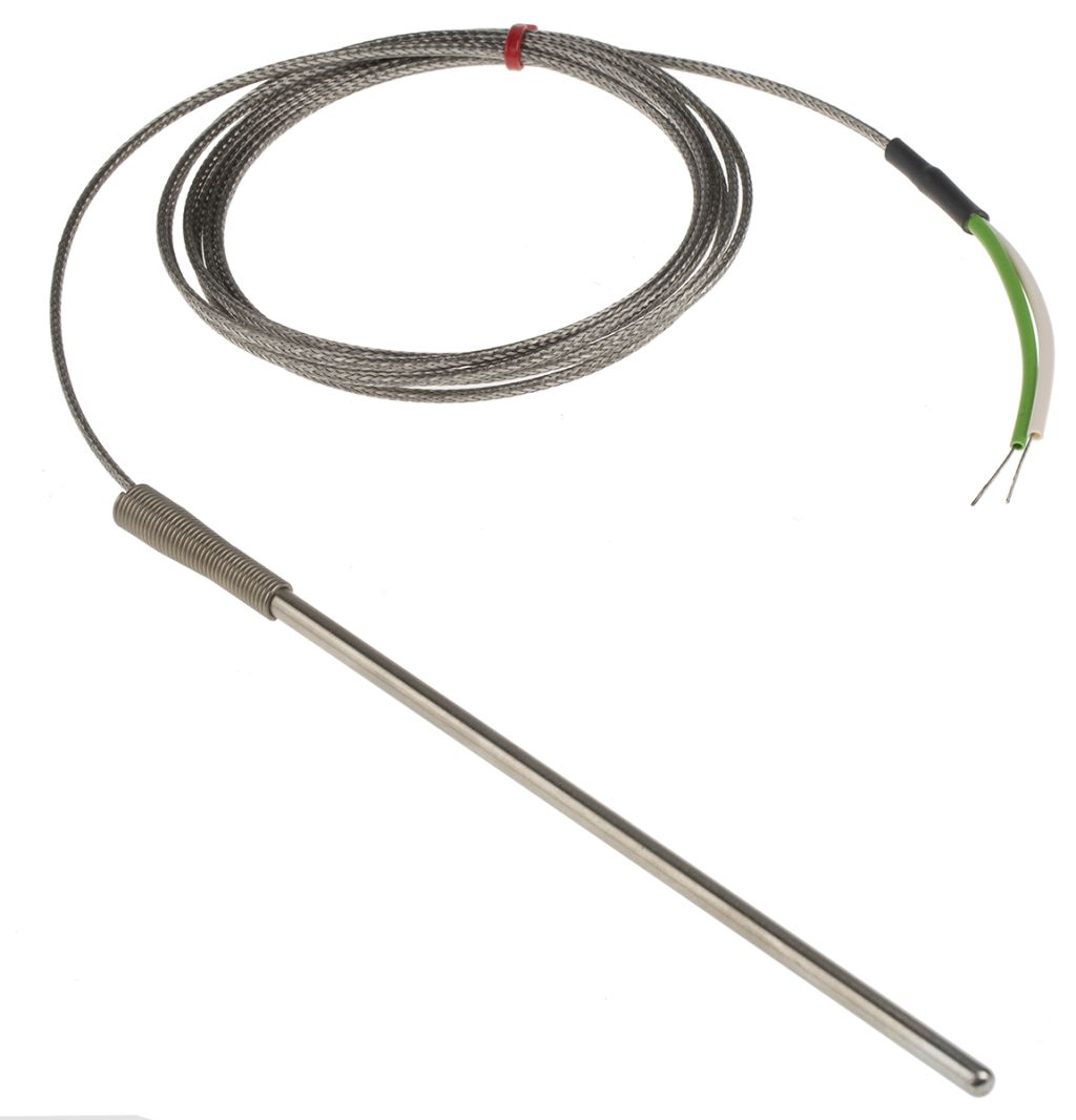 RS PRO Type K Thermocouple 150mm Length, 4.5mm Diameter → +350°C RS