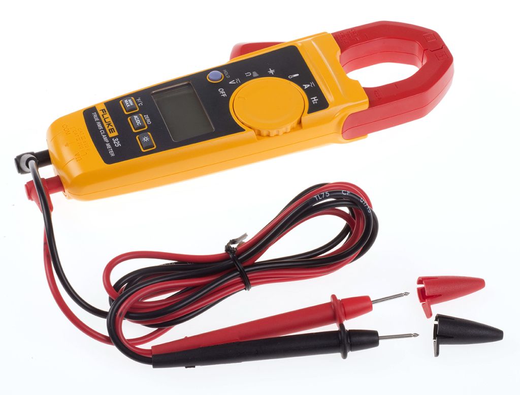 Fluke 325 AC/DC Clamp Meter, 400A dc, Max Current 400A ac CAT III 600V