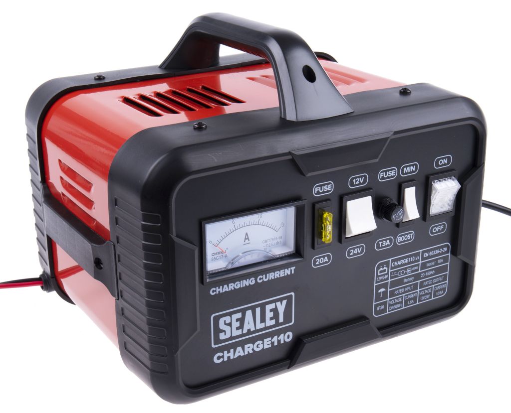 RS PRO Battery Charger For Lead Acid 12V 14A with UK plug RS