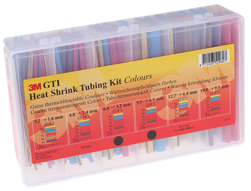 3M Cable Sleeve Kit, 150mm Length, GTI Series RS Components Vietnam