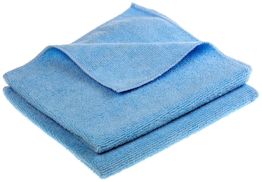 RS PRO 10 Microfibre Cloths for use with Cleaning, Drying RS