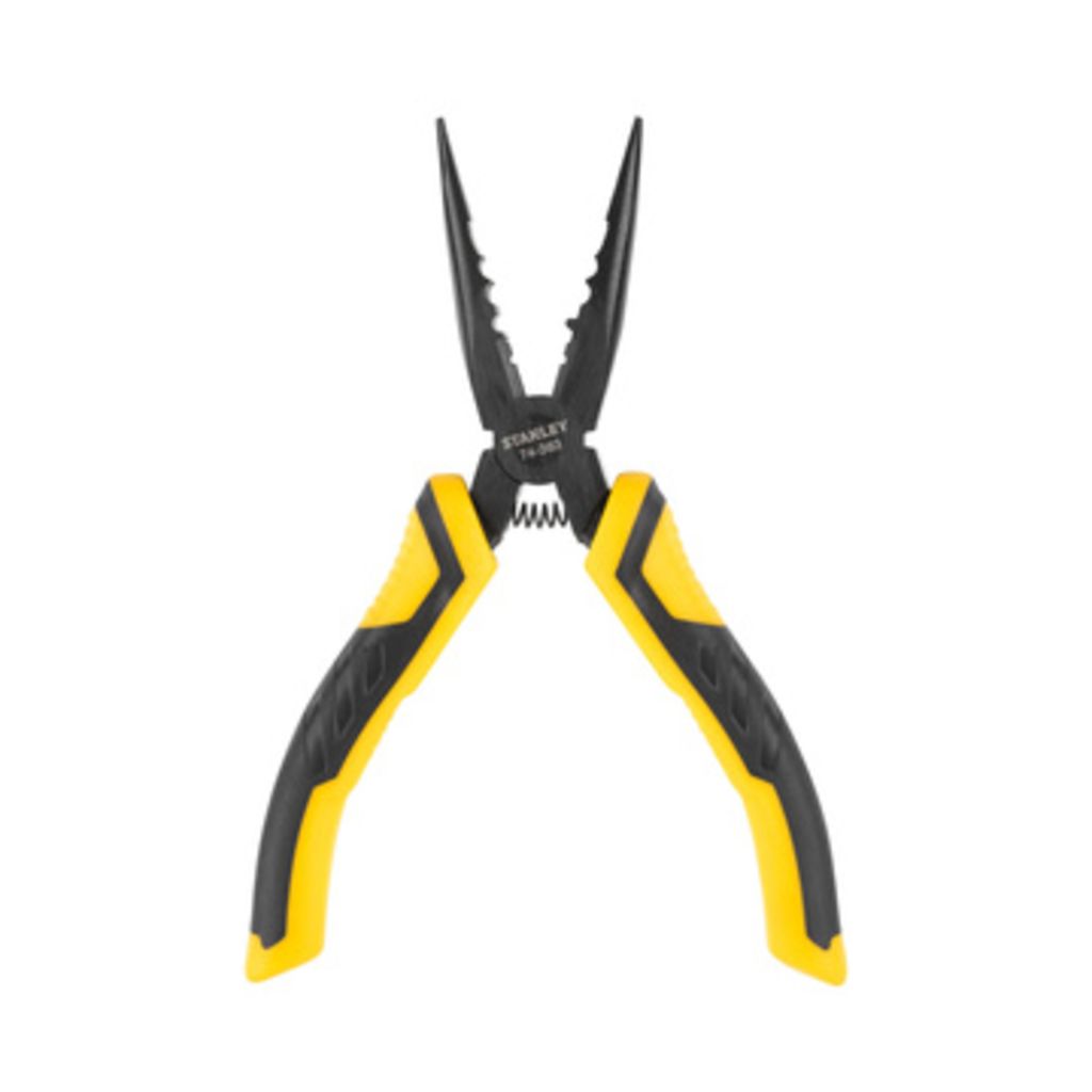 Stanley Steel Pliers Long Nose Pliers, 150 mm Overall Length
