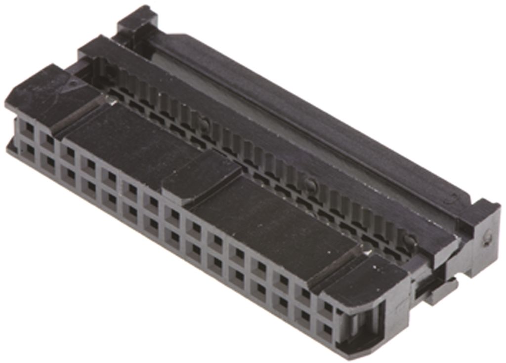 Amphenol ICC 30Way IDC Connector Socket for Cable Mount, 2Row RS