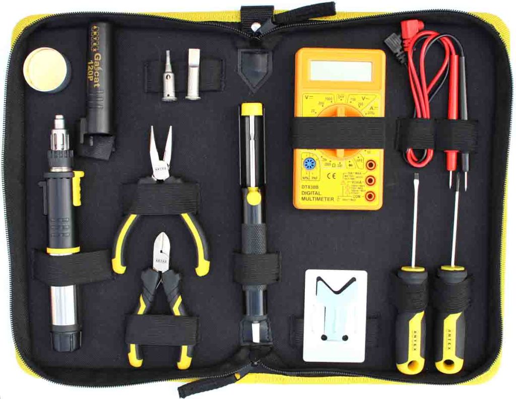 Antex Electronics Gas Soldering Iron Kit, for use with Antex Soldering
