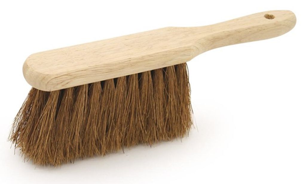 RS PRO Soft Bristle Beige, Brown Scrubbing Brush, Natural Coco bristle