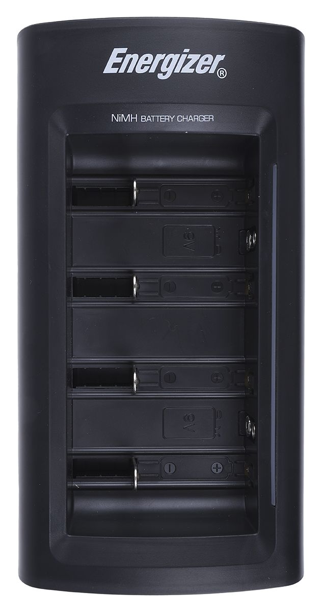 Energizer Universal Charger Battery Charger For NiCd, NiMH 9V, AA, AAA