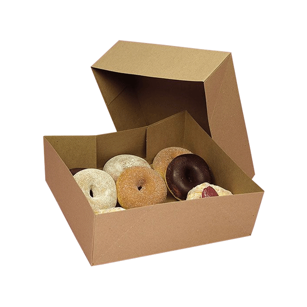 Donut Boxes Wholesale Donut Packaging Boxes with Window Sire Printing