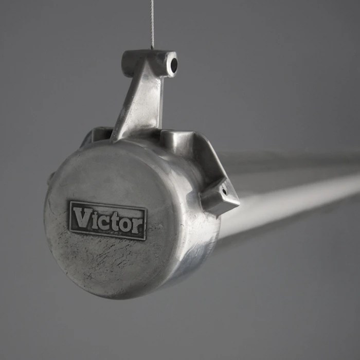 Vintage industrial fluorescent lighting Pendant light skinflint