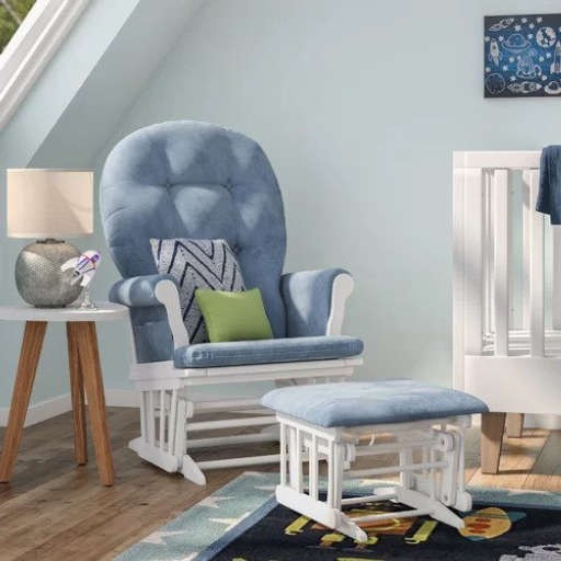 Weisgerber Griffin Glider and Ottoman