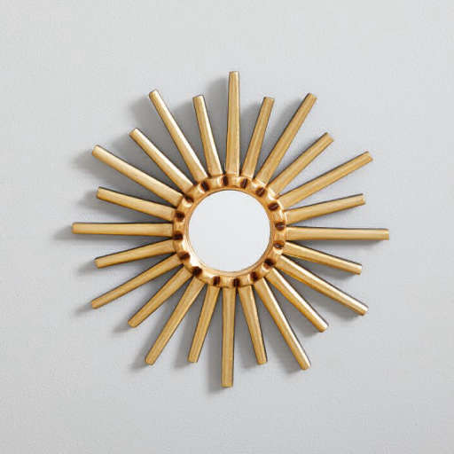 Peruvian Starburst Mirrors 12 inch