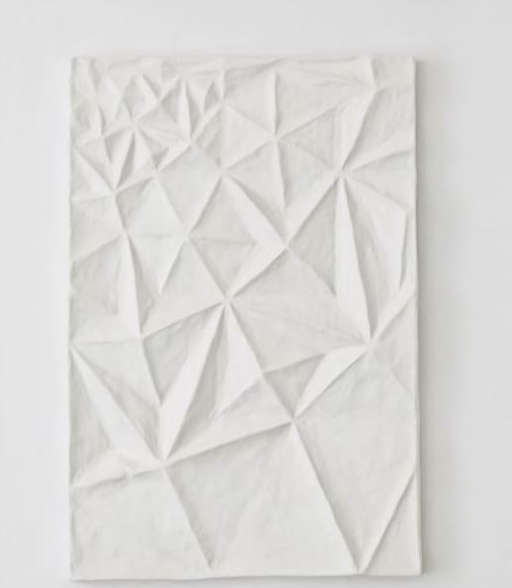 PapierMache Wall Art Geo Panel