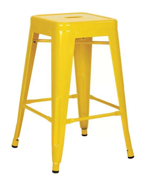 Blaney Yellow Stool