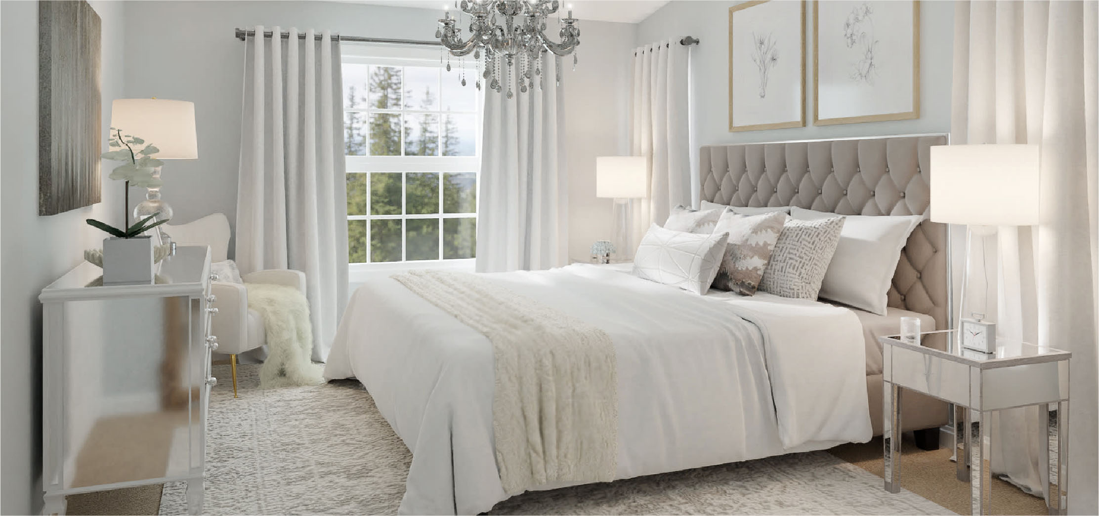 Explore Transitional Bedroom Designs By Spacejoy