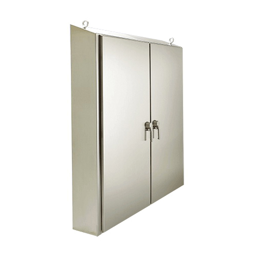 nVent HOFFMAN WATERSHED™ WS747524SS WS2 2Door Enclosure, 74 in L x 75