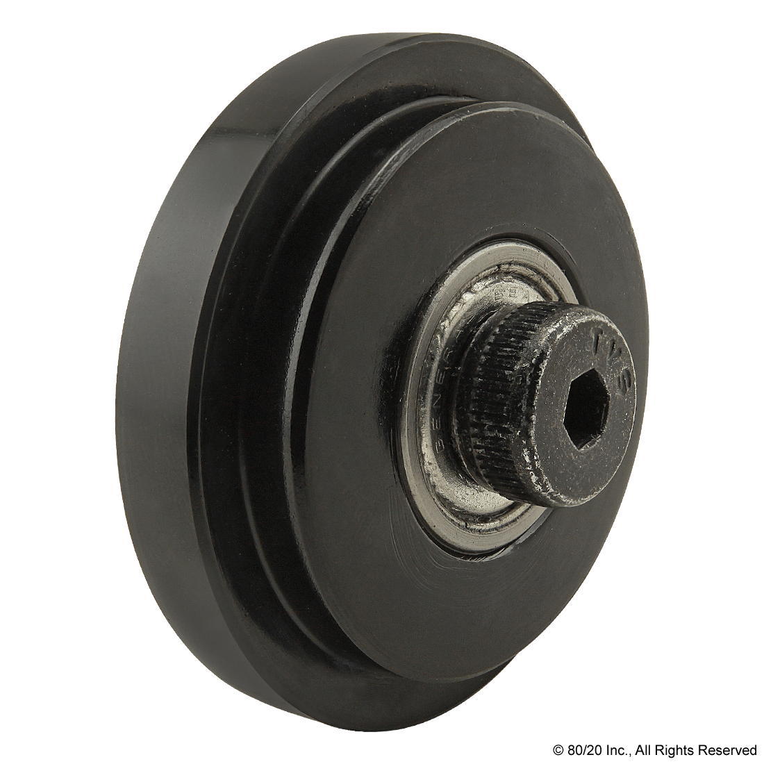 Roller Wheel with Dual Roller Bearing Steiner Electric Company