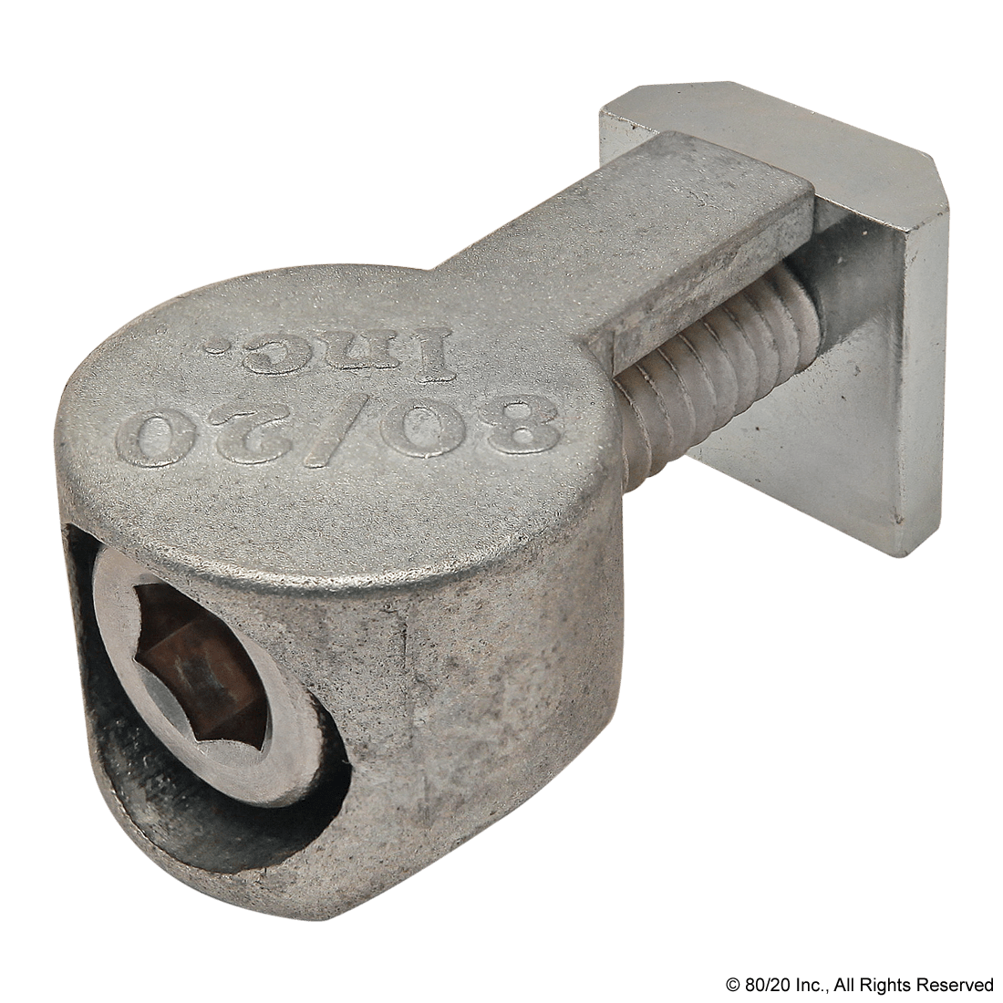 80/20 3660 15 S ANCHOR FASTENER W/ SS BOLT & ZINC STD TNUT Steiner